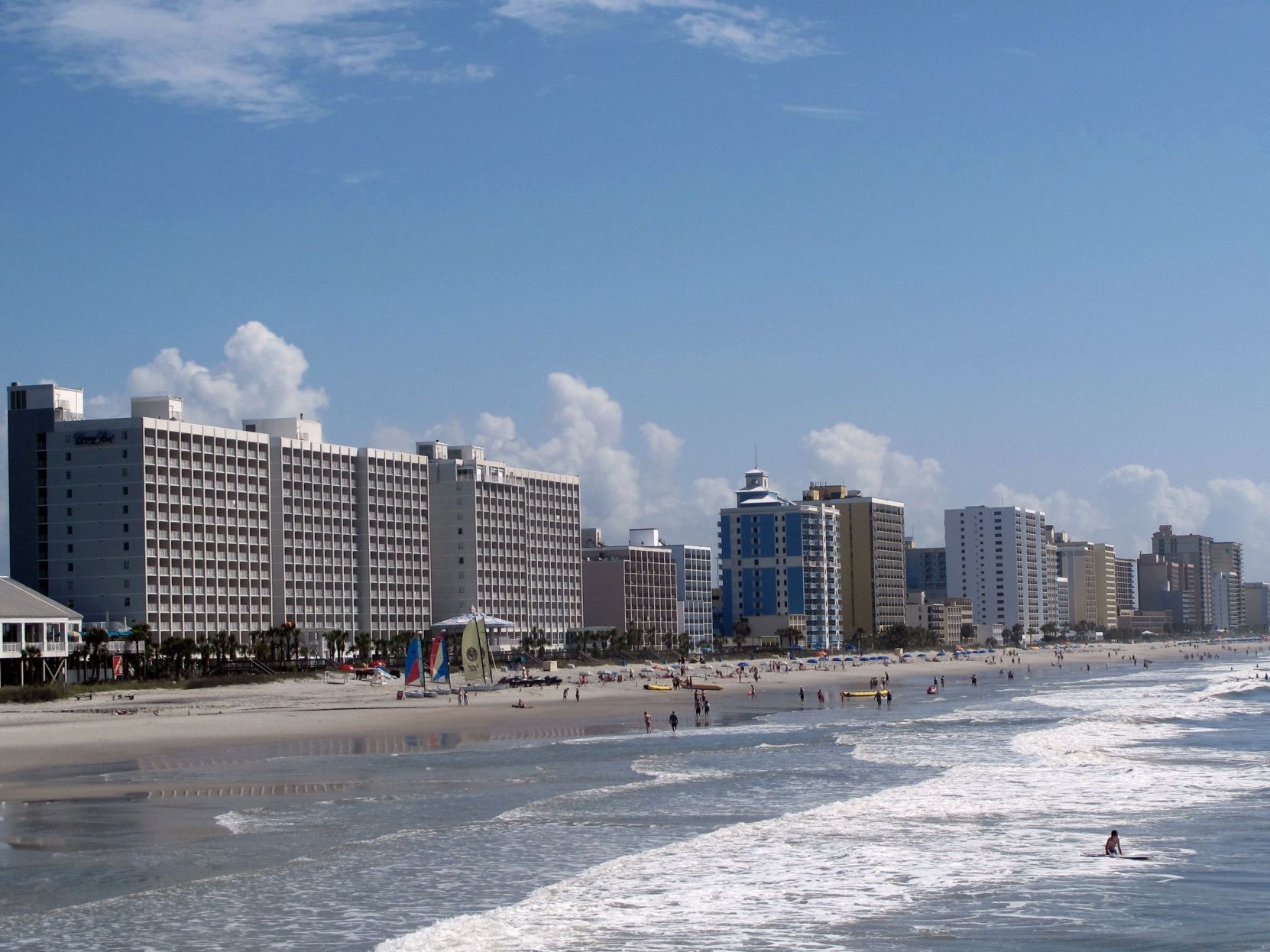 Oceanfront hotel towers going up in Myrtle Beach (copy)